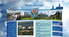 Desktop Screenshot of jevicko.cz