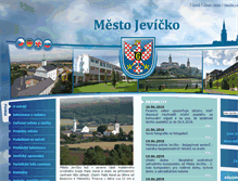 Tablet Screenshot of jevicko.cz